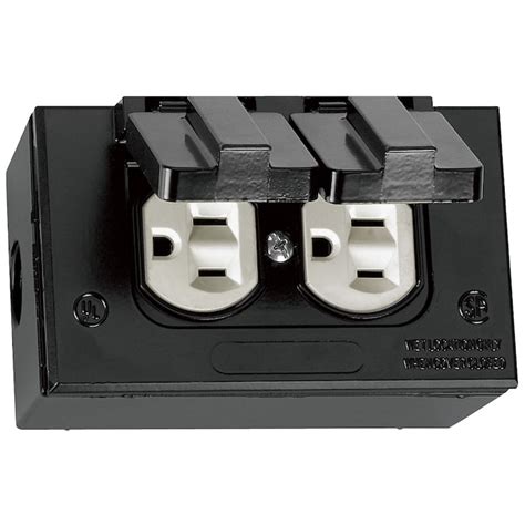 black electrical outlet box|oversized electrical outlet boxes.